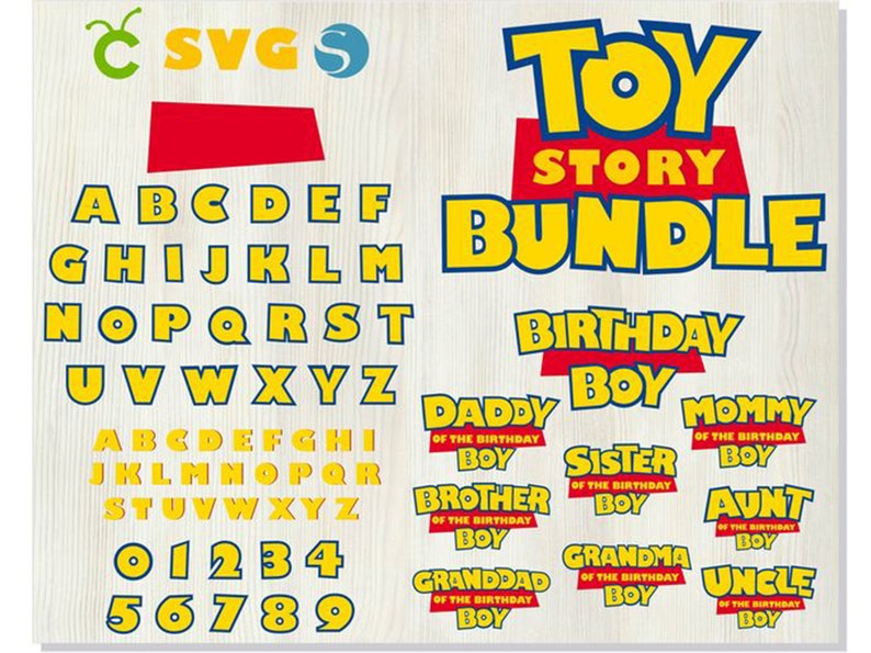 Custom Your Name Toy Story Movie inspired logo and Font ...