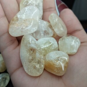Tumbled Citrine Crystals
