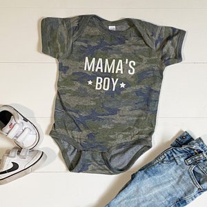 Mama’s Boy Onesie/T- Shirt
