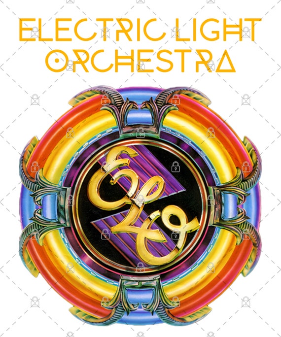 Electric Light Orchestra PNG For Print, Digital download, Sublimation