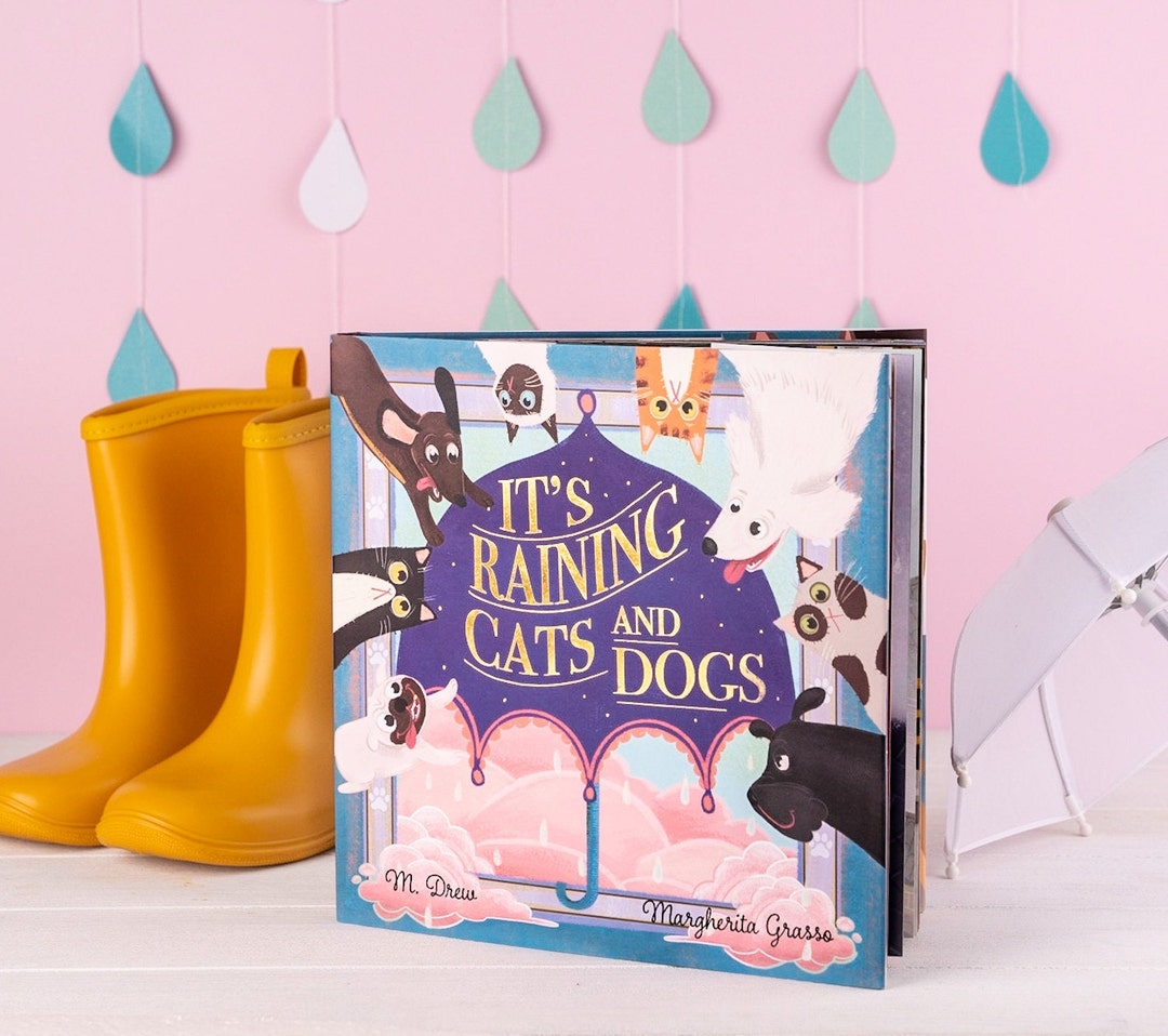 Its Raining Cats and Dogs hardcover - Etsy