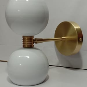 Handmade Mid Century Modern Italian Wall Sconce Lamp Beautiful Stilnovo Style Wall Light Fixture