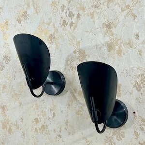 Modern Design Wall Sconce Mid Century Curved Shaped Brass Wall Lamp Light Fixture
