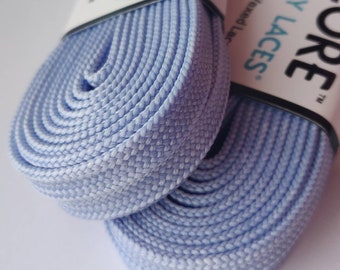 Periwinkle Purple Blue Rollerskate Laces (Narrow 6mm) 96 inches (PAIR)