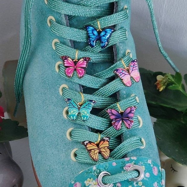 Butterfly Roller Skate Shoe Lace Charm