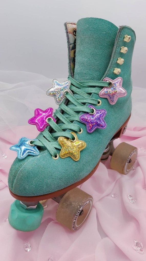 Puffy Holographic Stars Roller Skate 