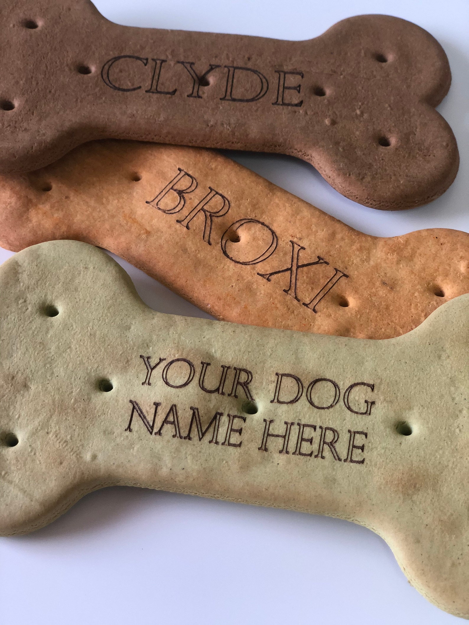 Personalised dog treat biscuits Dog name biscuits Dog Etsy