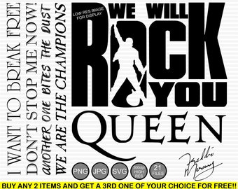 Download Queen Band Svg Etsy