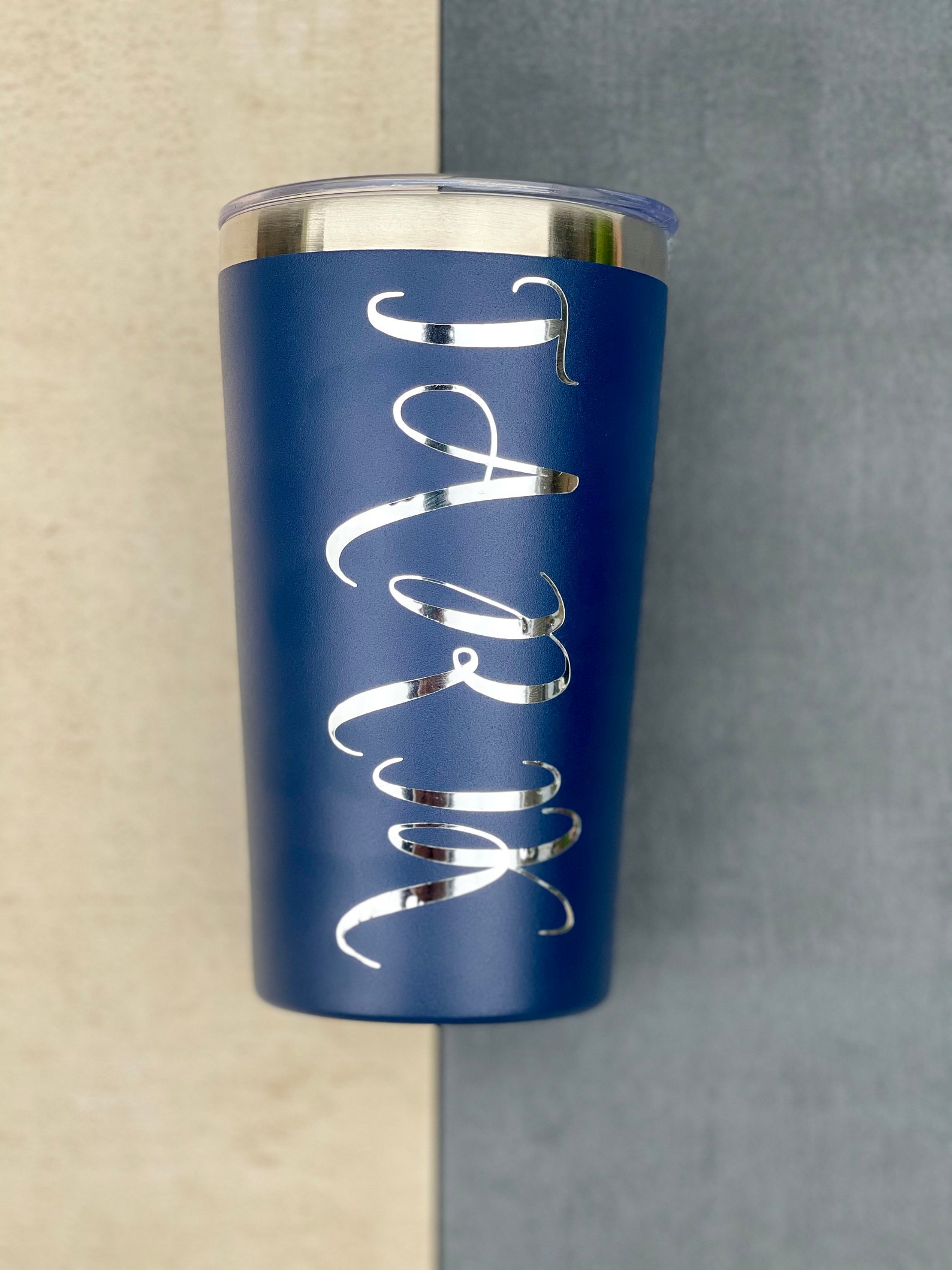 Personalised Travel Mug with Straw Insulated Coffee Mug Etsy