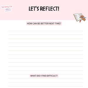 Kids Reflection Worksheet | Reflection Downloads | Downloads for Kids ...