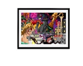 The 40s Crazy Trippy Cartoon Art Print
