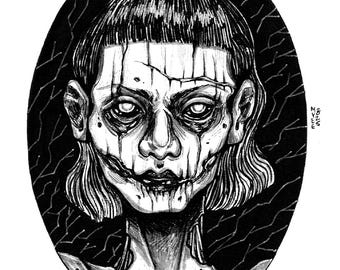 Undead | Original Ink Drawing