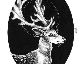 Spirit | Original Ink Drawing
