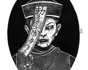 Cursed | Original Ink Drawing