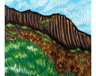 Hells Gate State Park, Idaho | Original Watercolor Painting