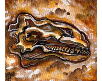 Dinosaur National Monument, Utah | Original Watercolor Painting
