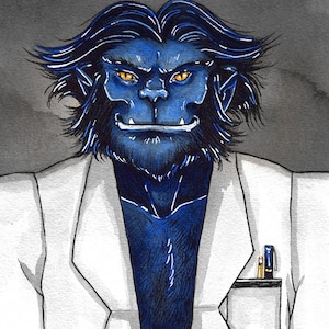 Beast | Original Ink Drawing