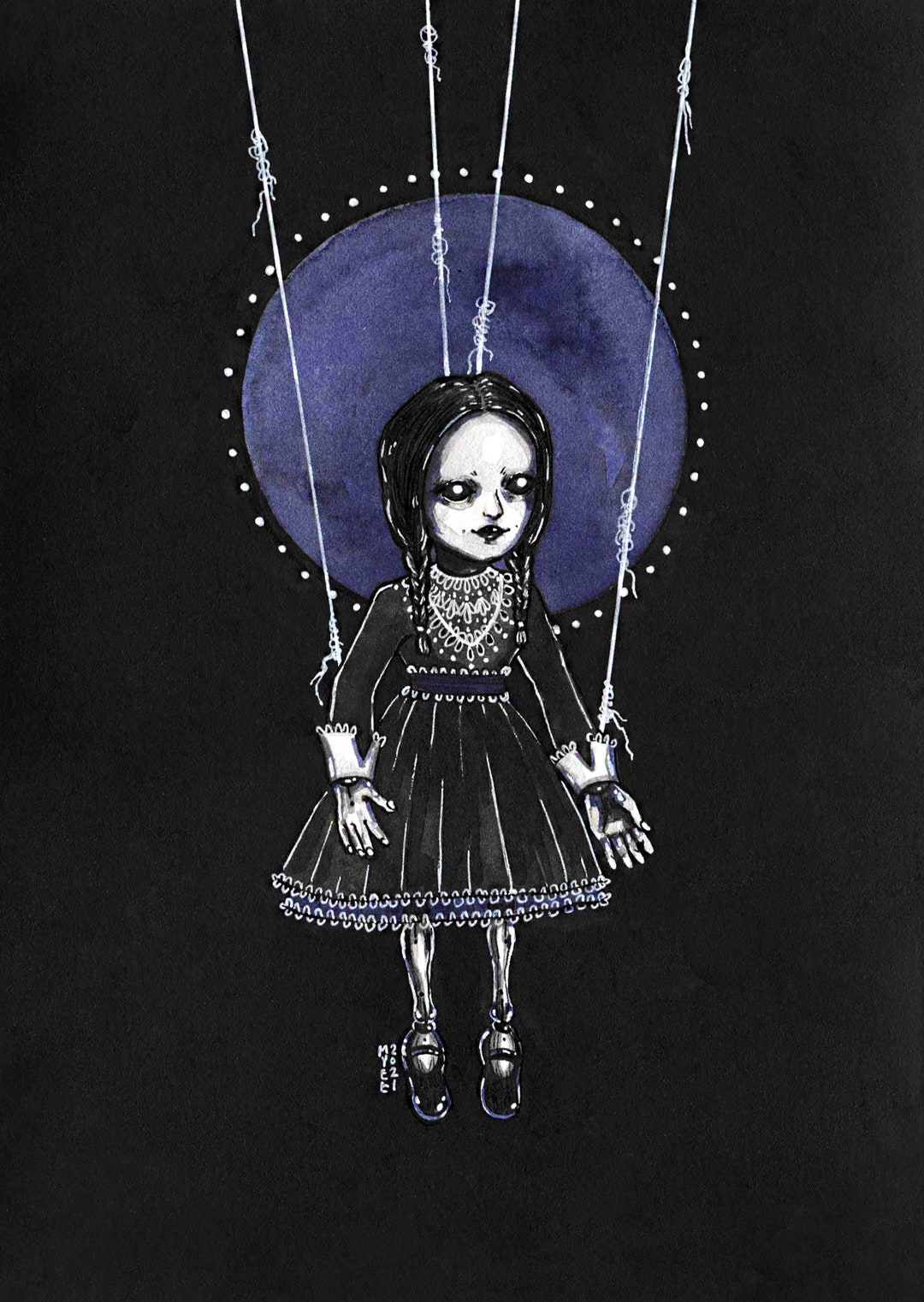 人物画　絵画　 「Imprisoned Marionette」 Imprisoned Marionette | Project SEKAI Wiki | Fandom