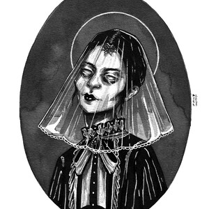 Mourn | Original Ink Drawing