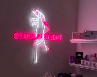 Tattoo Neon Sign Custom Tattoo Room Led Neon Light Tattoo Studio Light Sign Tattoo Artist Neon Sign Shop Signage Personalized Office Sign