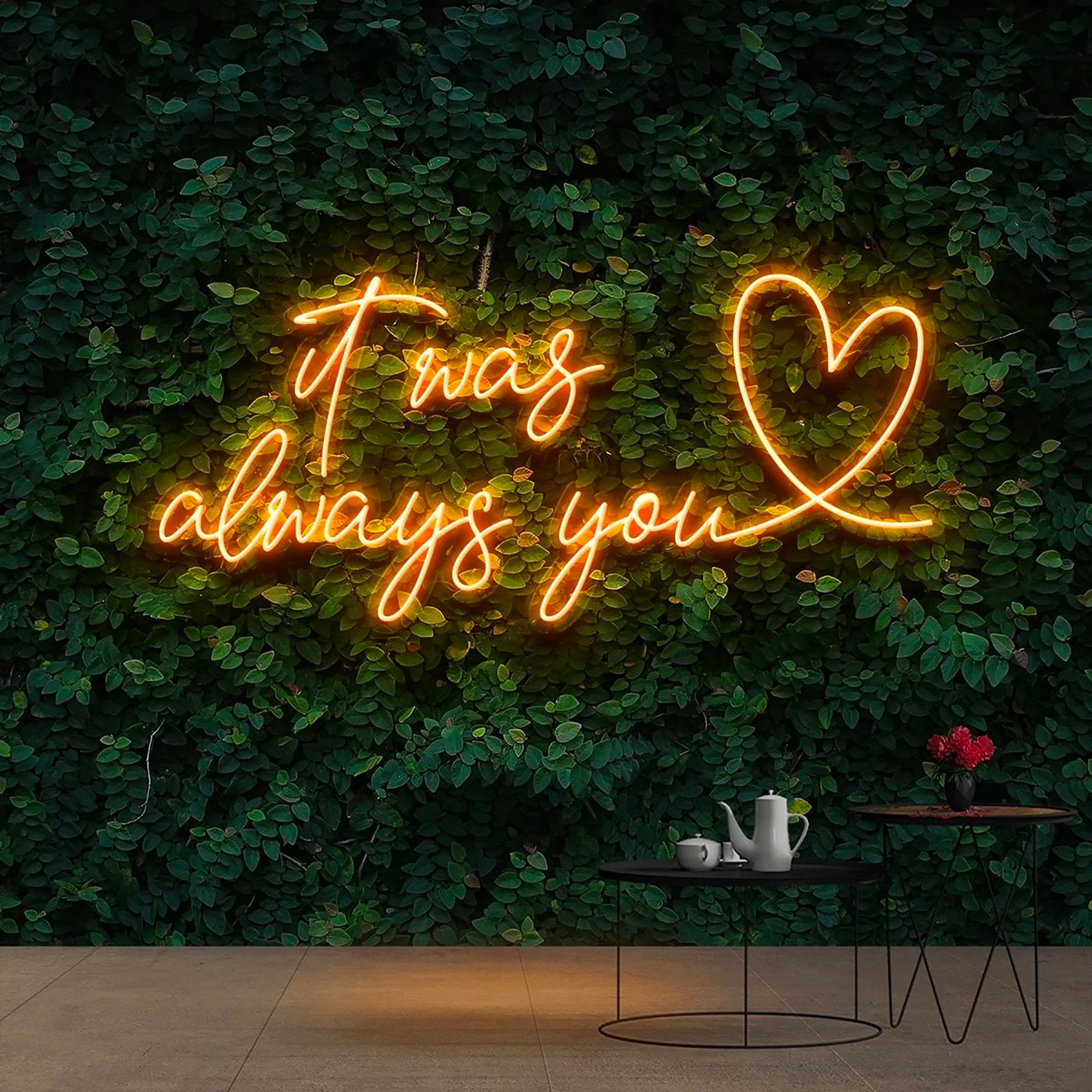It was always you online light up sign