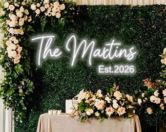 Neon Sign Custom Name, Custom Neon Sign Battery Operated, Neon Sign Custom Wedding, Neon Name Sign, Custom Led Neon Sign For Wedding