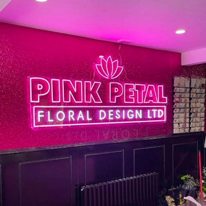 Custom Neon Sign | LOGO Neon Sign | Aesthetic Custom Neon Signs | LED Neon Lights | Wedding Neon Sign | Home decor | Wall decor| Room decor