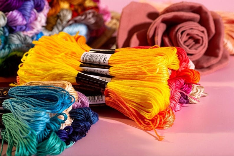 Embroidery Floss for Cross Stitchembroidery Thread String Etsy
