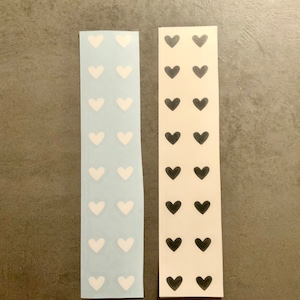 Aufkleber Herz 16 Stück * Vinylaufkleber * Sticker * Fensterbilder