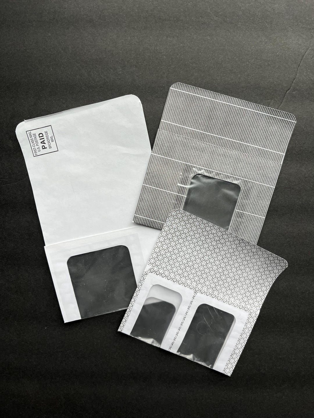 Security Envelope Library Pockets: Handmade Junk Journal Ephemera - Set ...