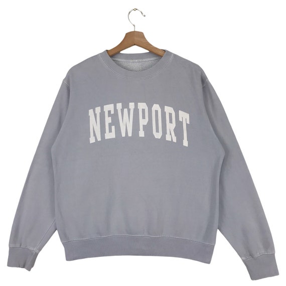 Vintage NewPork Sweatshirt Crewneck spellout Big … - image 1