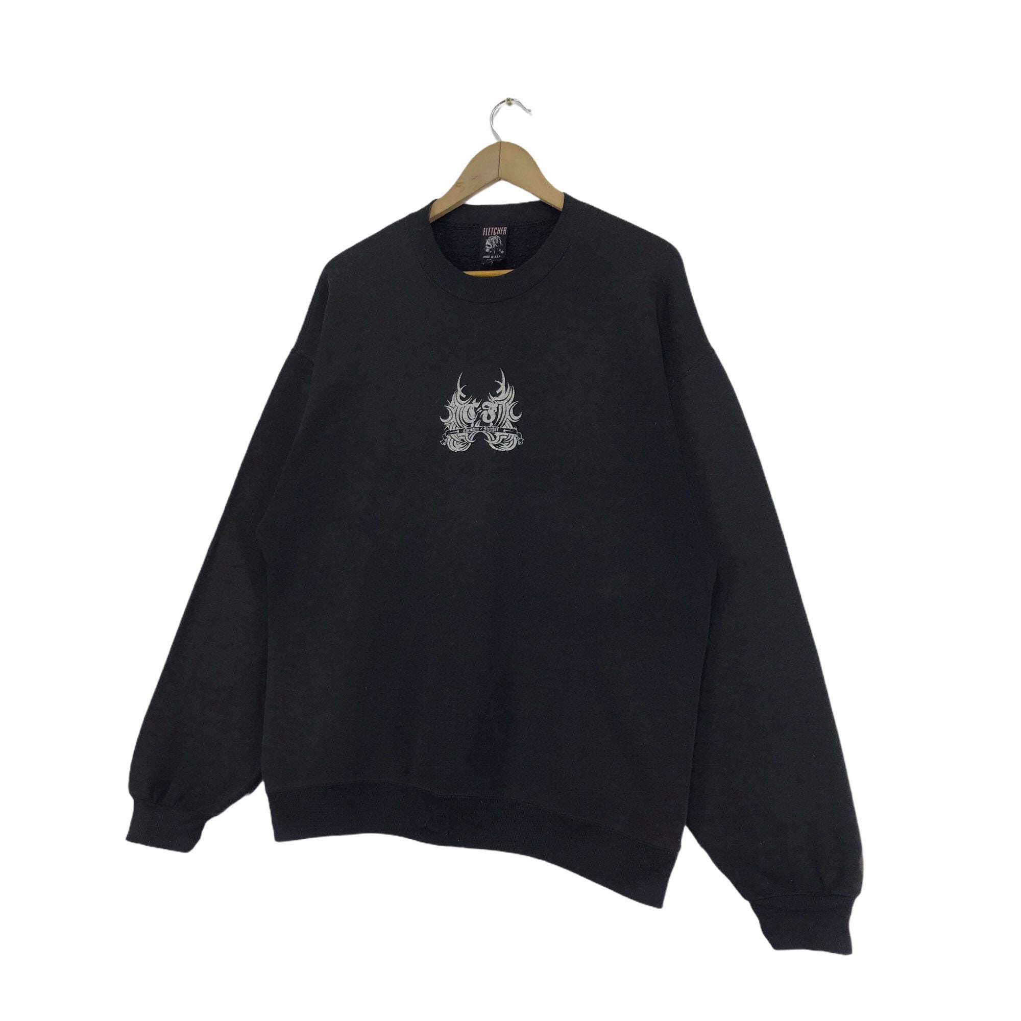 RARE Vintage 90s Christian Fletcher Sweatshirt Art Surfing Etsy