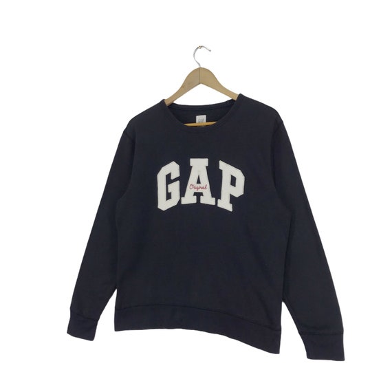 Gap logo deals crewneck sweatshirt