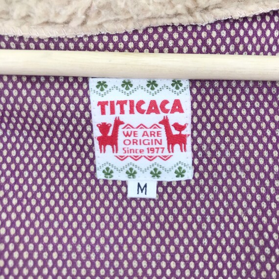 Vintage 90’s Titicaca Deep Pile Fleece Hoodie Zip… - image 8