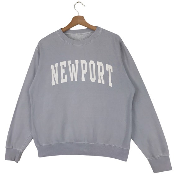 Vintage NewPork Sweatshirt Crewneck spellout Big … - image 3