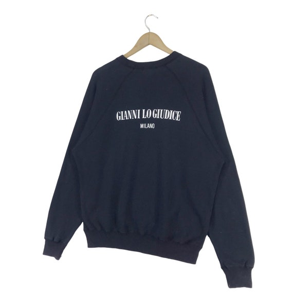 Vintage 90s Gianni Lo Giudice Big Logo Sweatshirt… - image 3