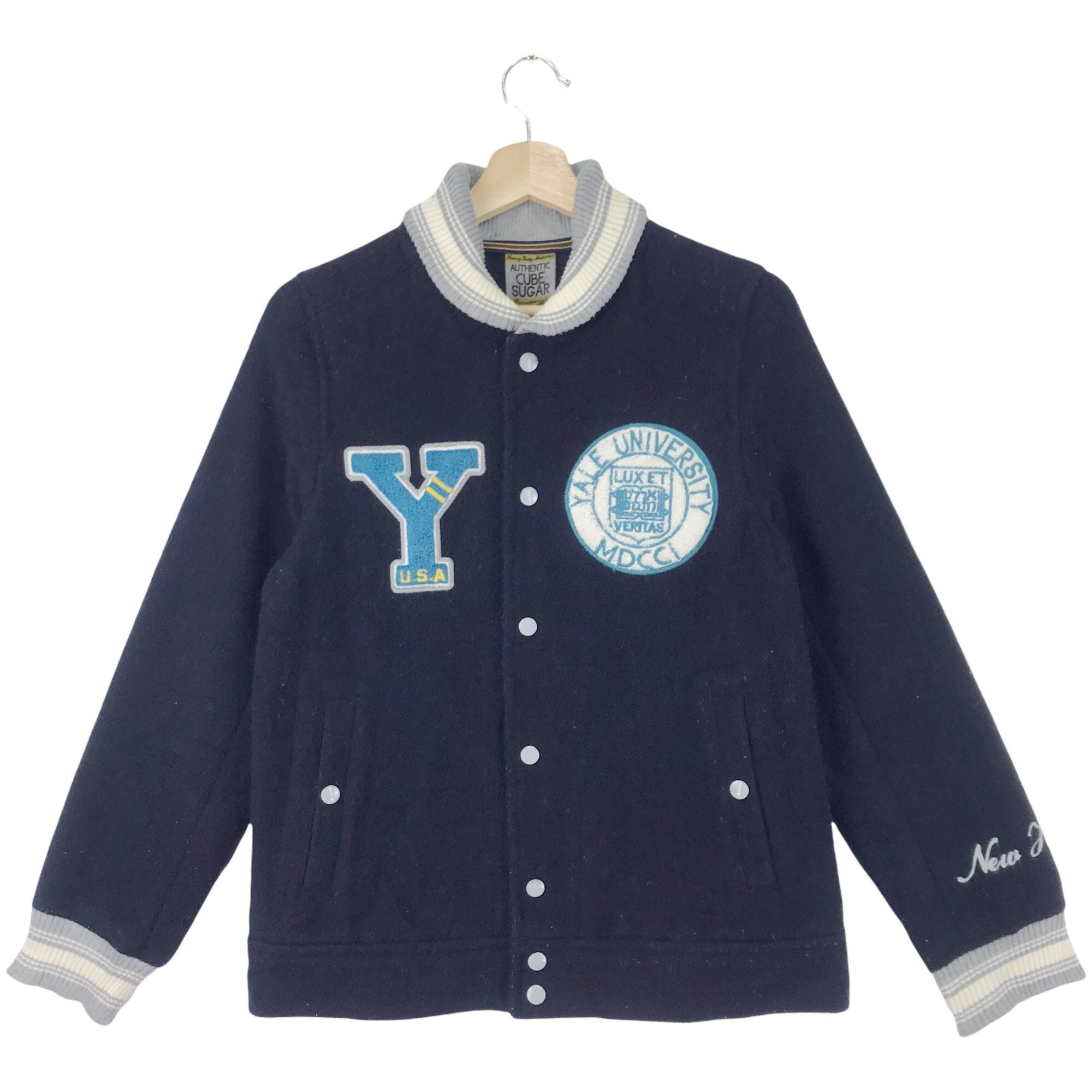 Yale Varsity Jacket - Etsy