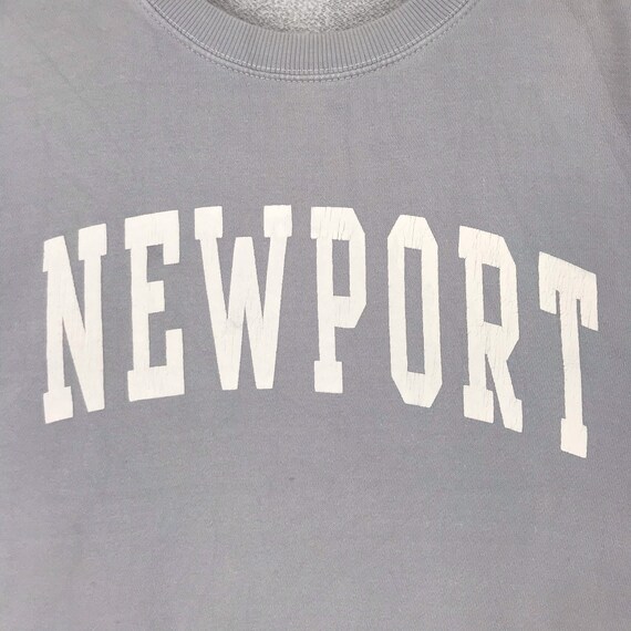 Vintage NewPork Sweatshirt Crewneck spellout Big … - image 6