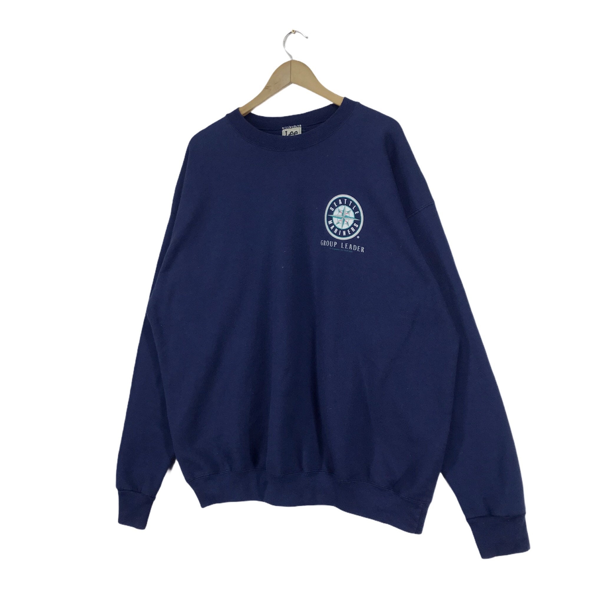 Vintage Seattle Mariners MLB Sweatshirt Spellout Small Logo Etsy