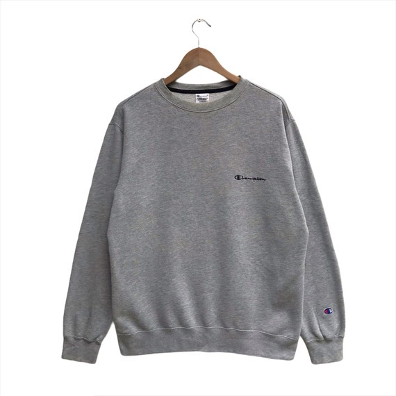 Vintage Champion Sweatshirt Spellout Crewneck Size