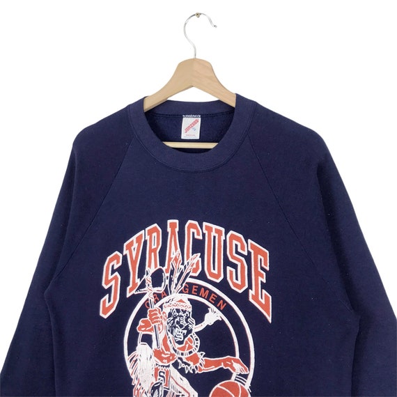 Vintage 80’s Syracuse University Sweatshirt Crewn… - image 4