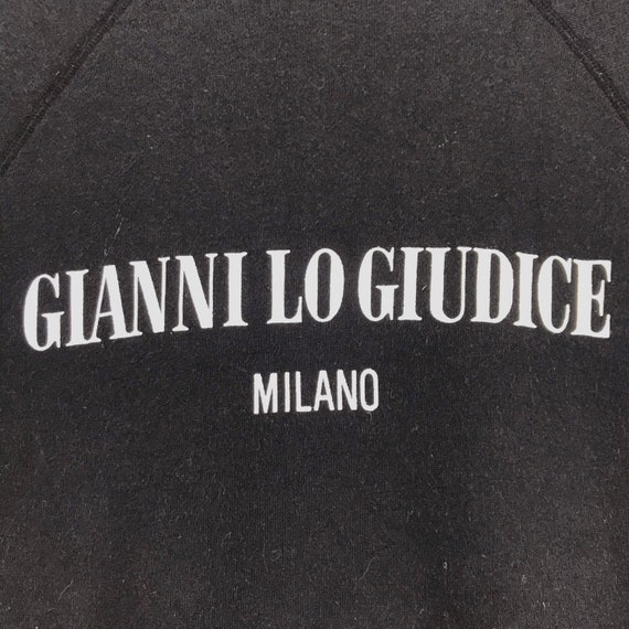 Vintage 90s Gianni Lo Giudice Big Logo Sweatshirt… - image 6