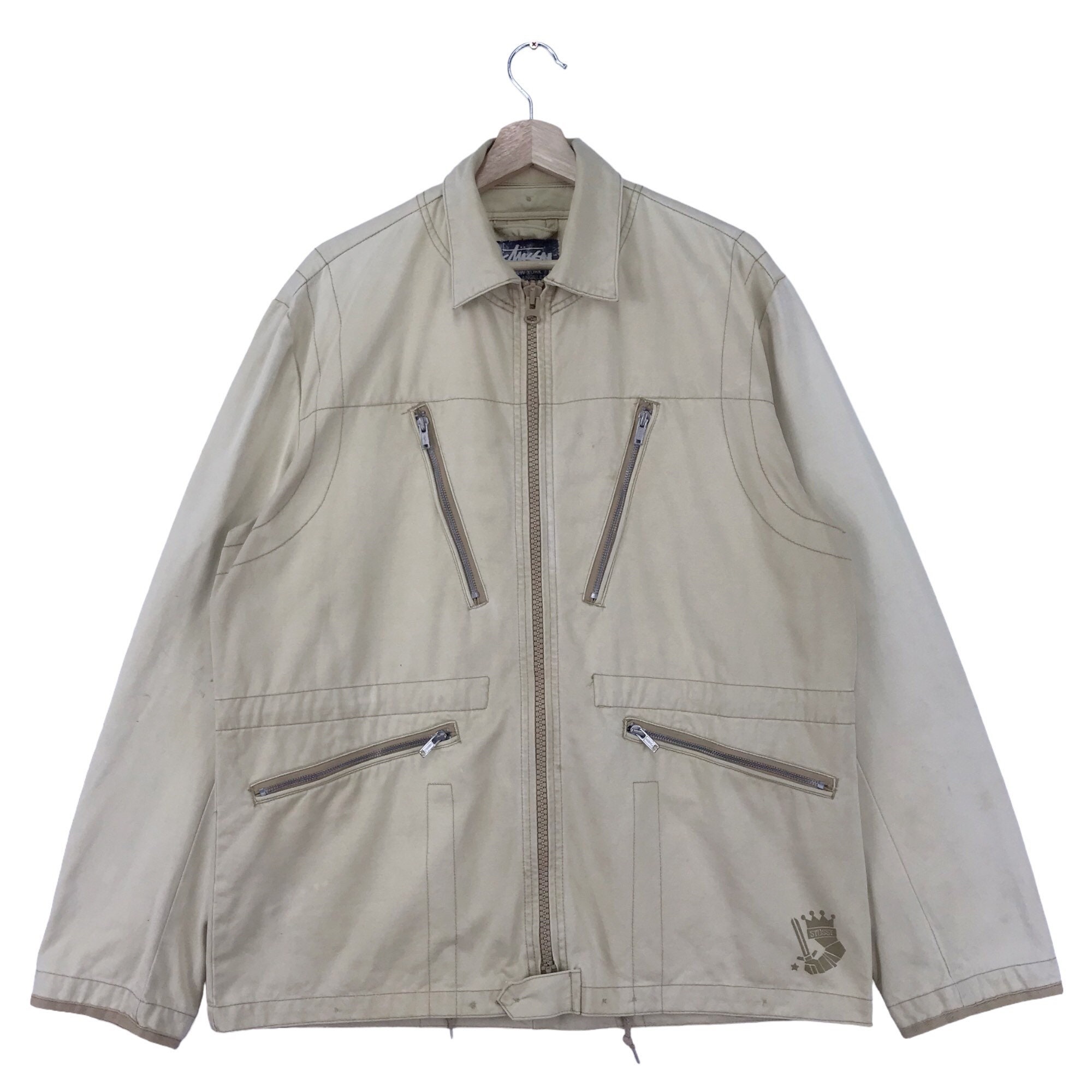 90s Stussy Jacket - Etsy UK