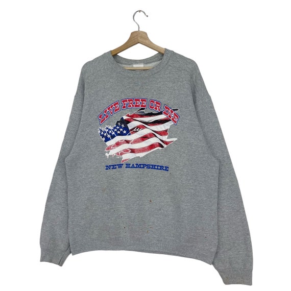 Vintage 90’s Wilson Sweatshirt Big Logo Americans… - image 2