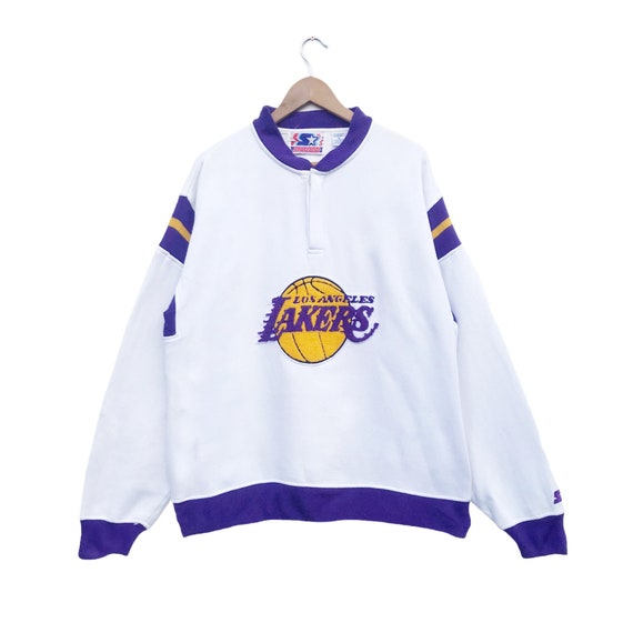 Embroidered Vintage 90s Los Angeles Lakers Sweatshirt/los -  in 2023