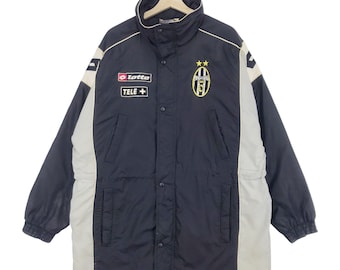Juventus Home Man football Kappa Tracksuit warm Jacket and Pants size XL