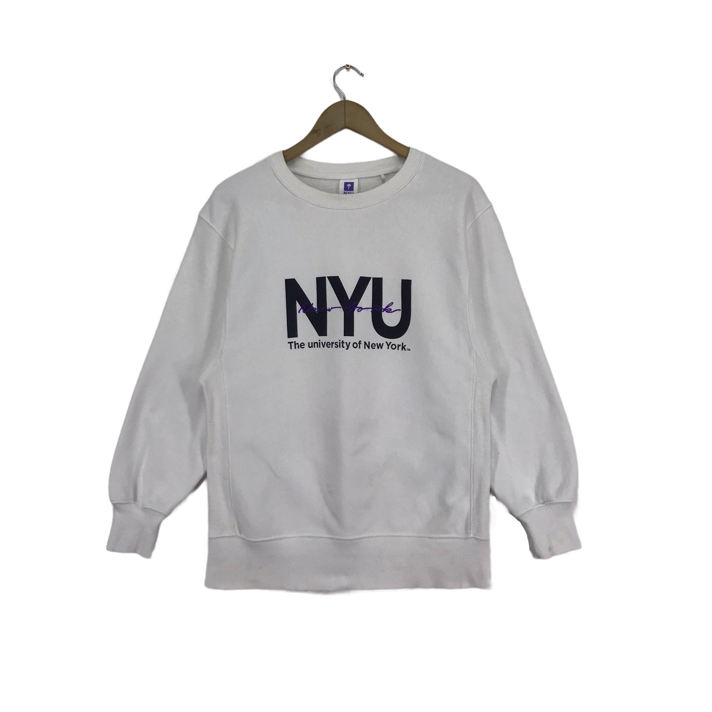 New York University New York Sweatshirt Vintage NYU Sweater 