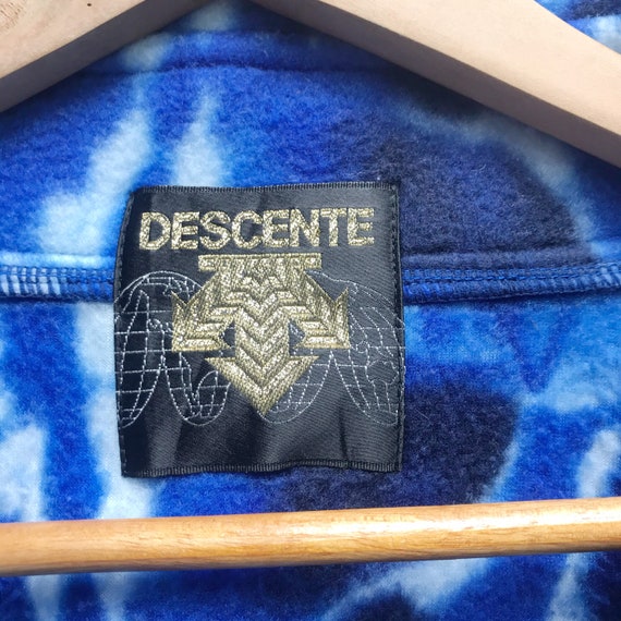 Vintage Descente Fleece Half zipper Descente Ice … - image 6