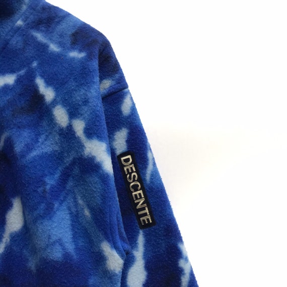 Vintage Descente Fleece Half zipper Descente Ice … - image 8