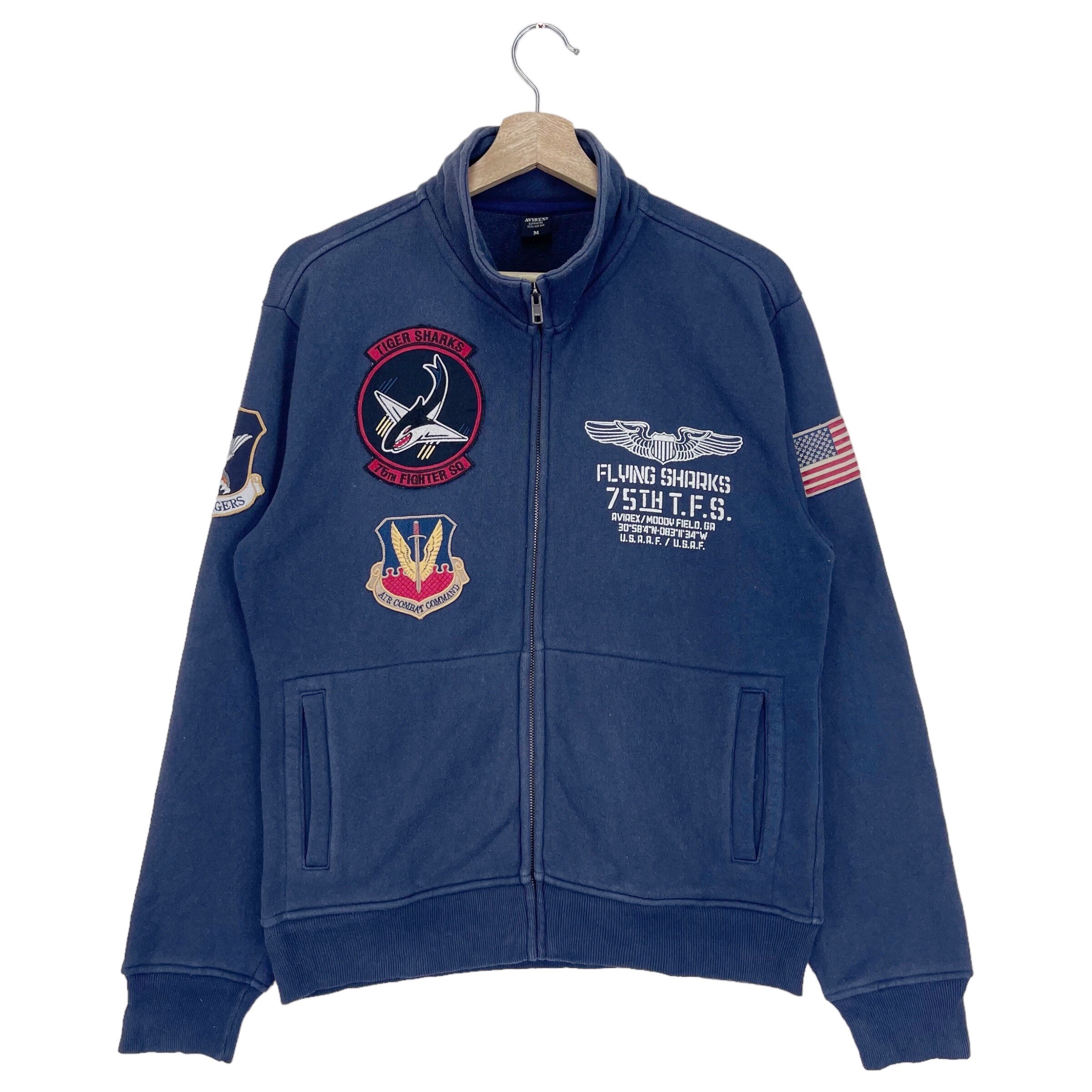 Avirex track shop field jacket
